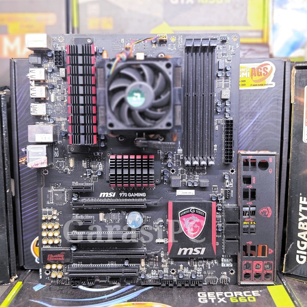 PAKET Motherboard AMD MSI 970 GAMING Processors AMD FX-8320  Socket AM3+ DDr3
