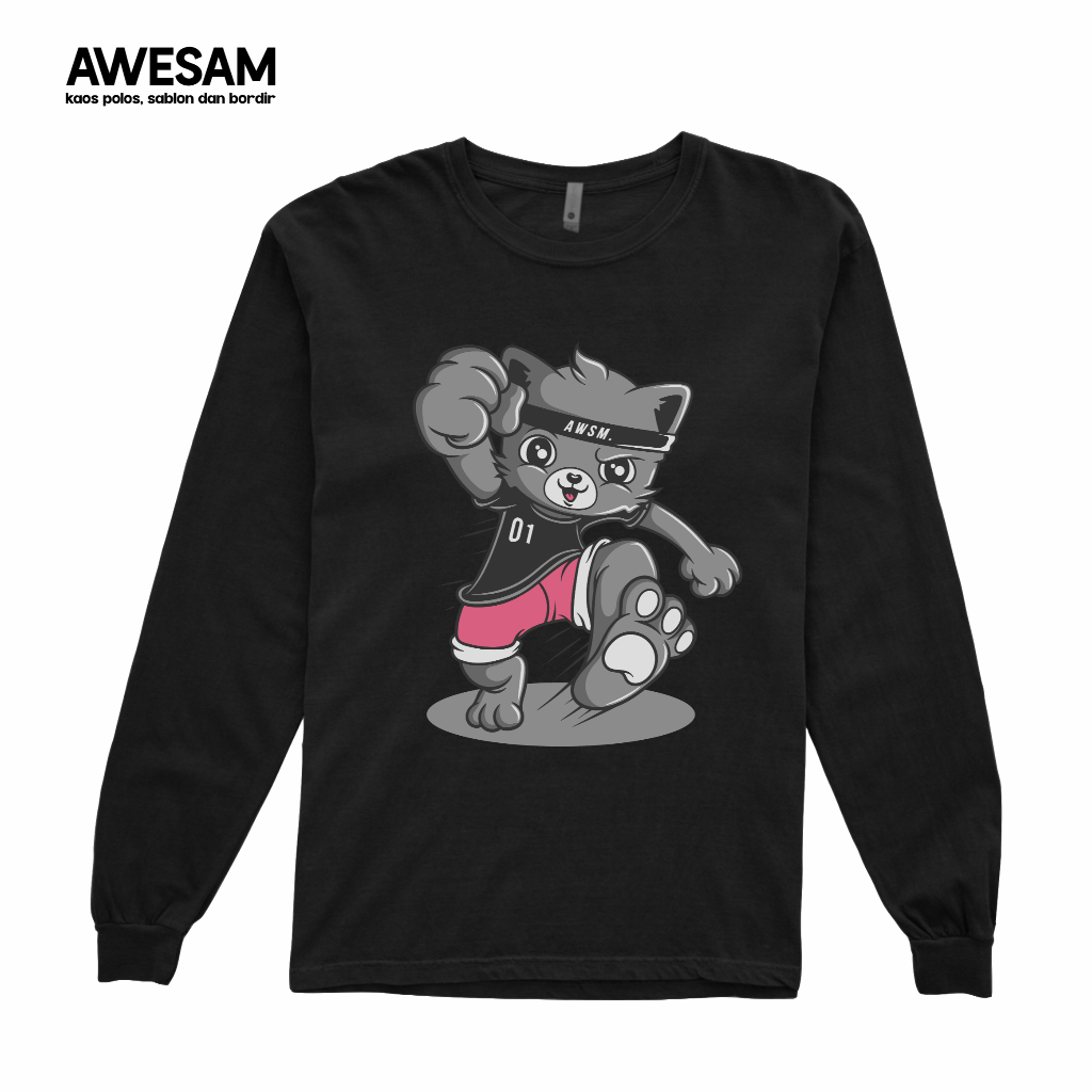 [ TERBARU ] KAOS SABLON AWESAM DISTRO - 034