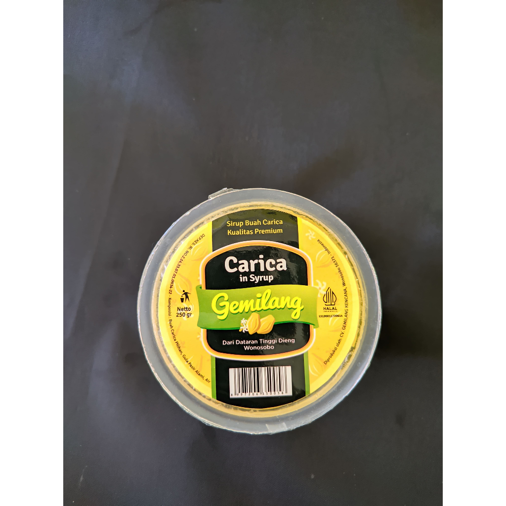 Carica Gemilang Gemilang Cup Premium Quality