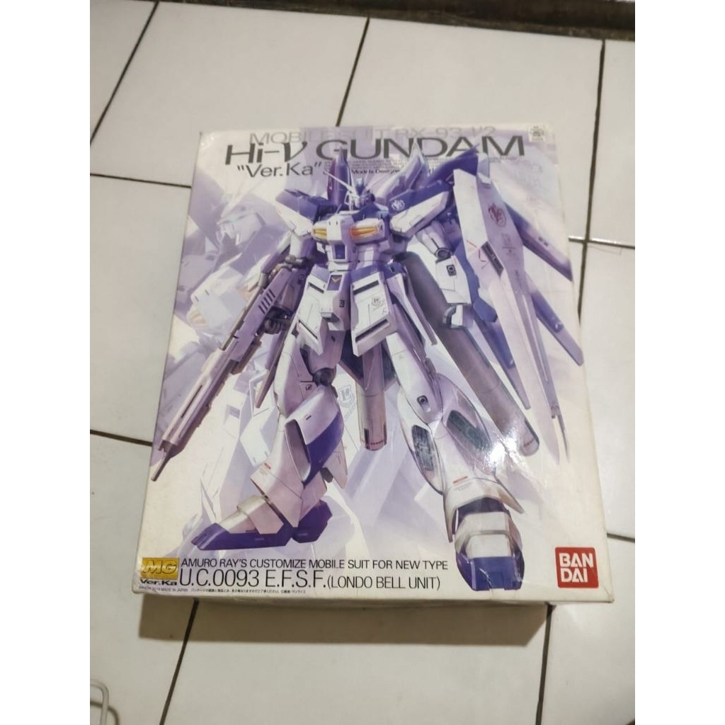 mg hi nu gundam ver ka 1/100 bandai