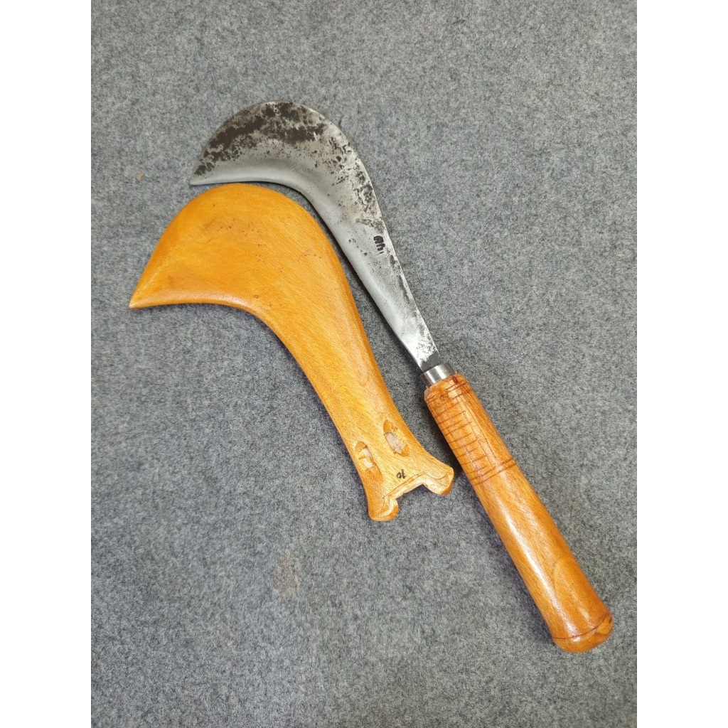 Gaet carangka bahan baja per murni congkrang carangka kayu jambu kokoh dan awet buat babad ranting d