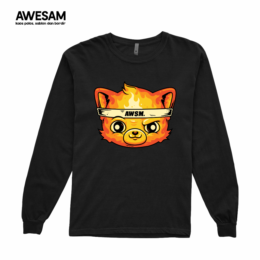 [ TERBARU ] KAOS SABLON AWESAM DISTRO - 042