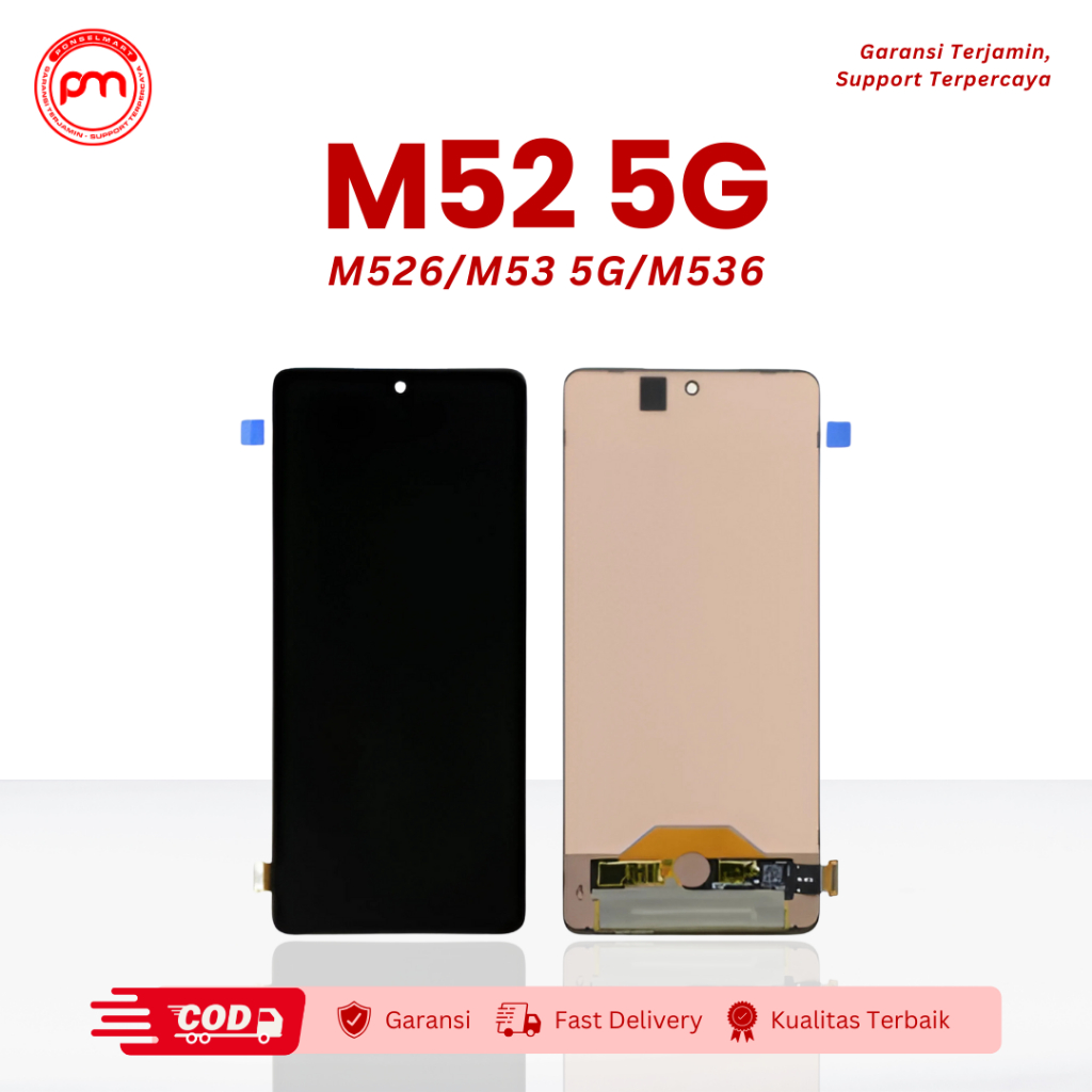LCD Samsung M52 5G M526 M53 5G M536 Fullset LCD Touchscreen