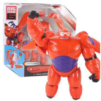 New Fashion Holiday Gift Kids Toys 16Cm Big Hero 6 Baymax Robot Action Figure Cartoon Movie Baymax R