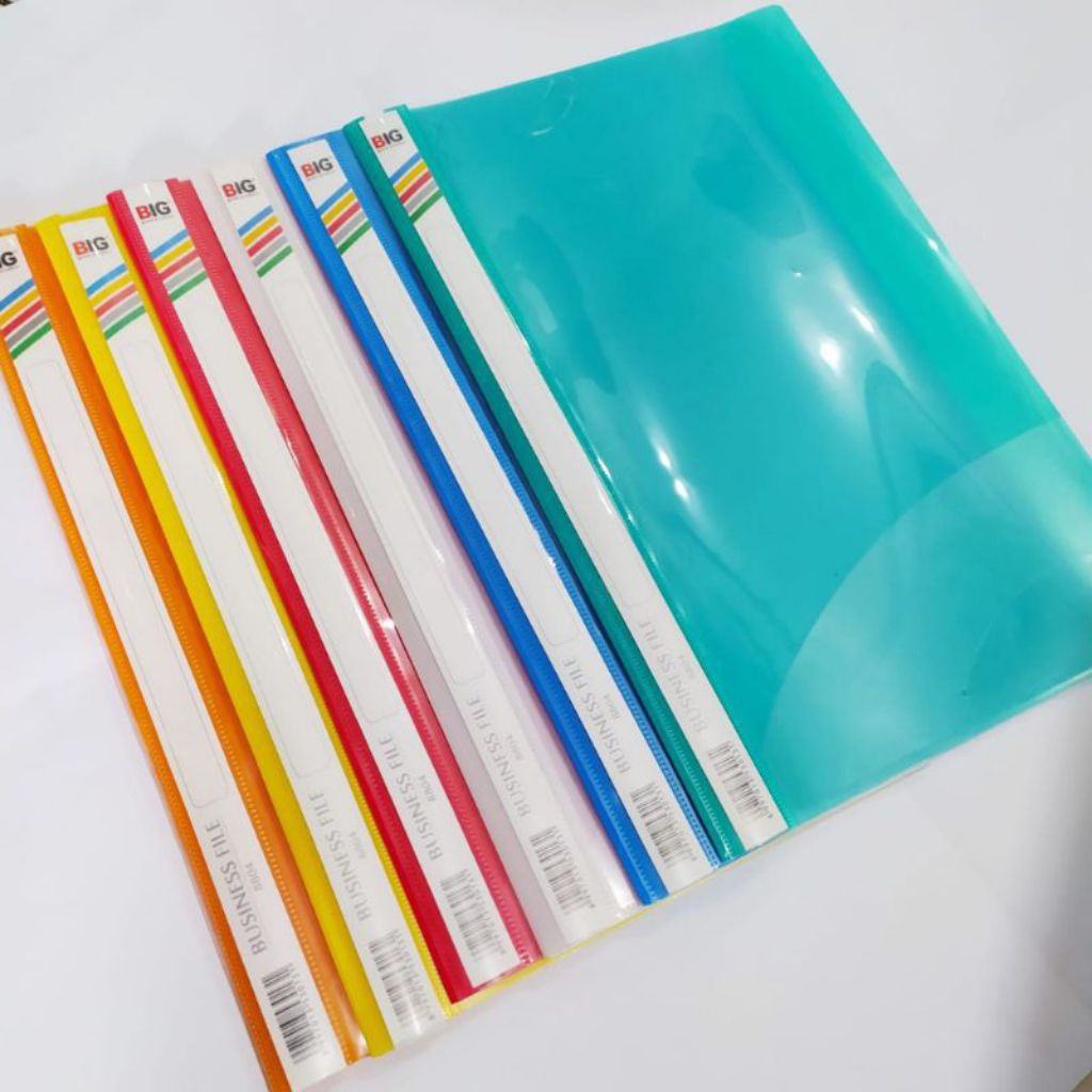 Map Plastik Snelhecter Acco F4 - Tersedia dalam Warna Hijau, Biru, dan Putih