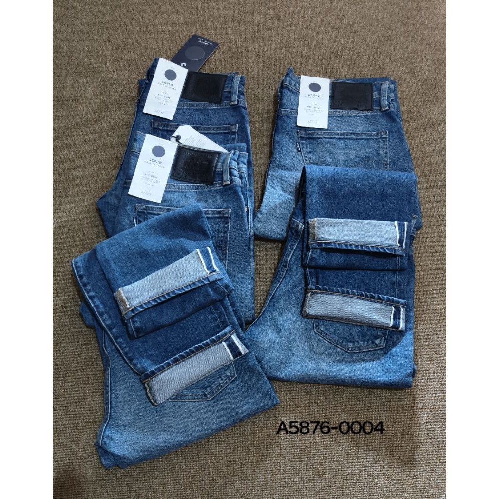Jeans Pria Lev's 511 Japan Bluetab New Original Fit ( A5876-0004 )