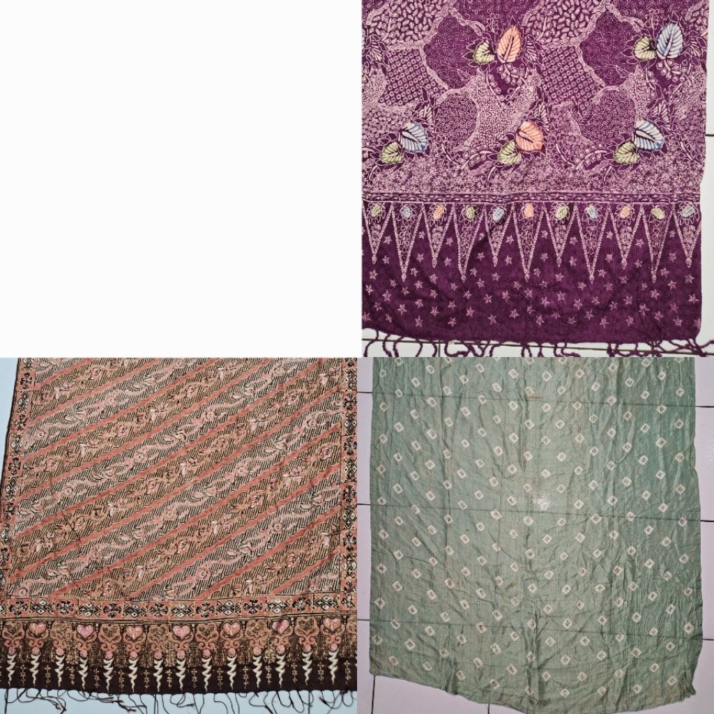 BATIK LAWASAN TULIS SELENDANG sutra