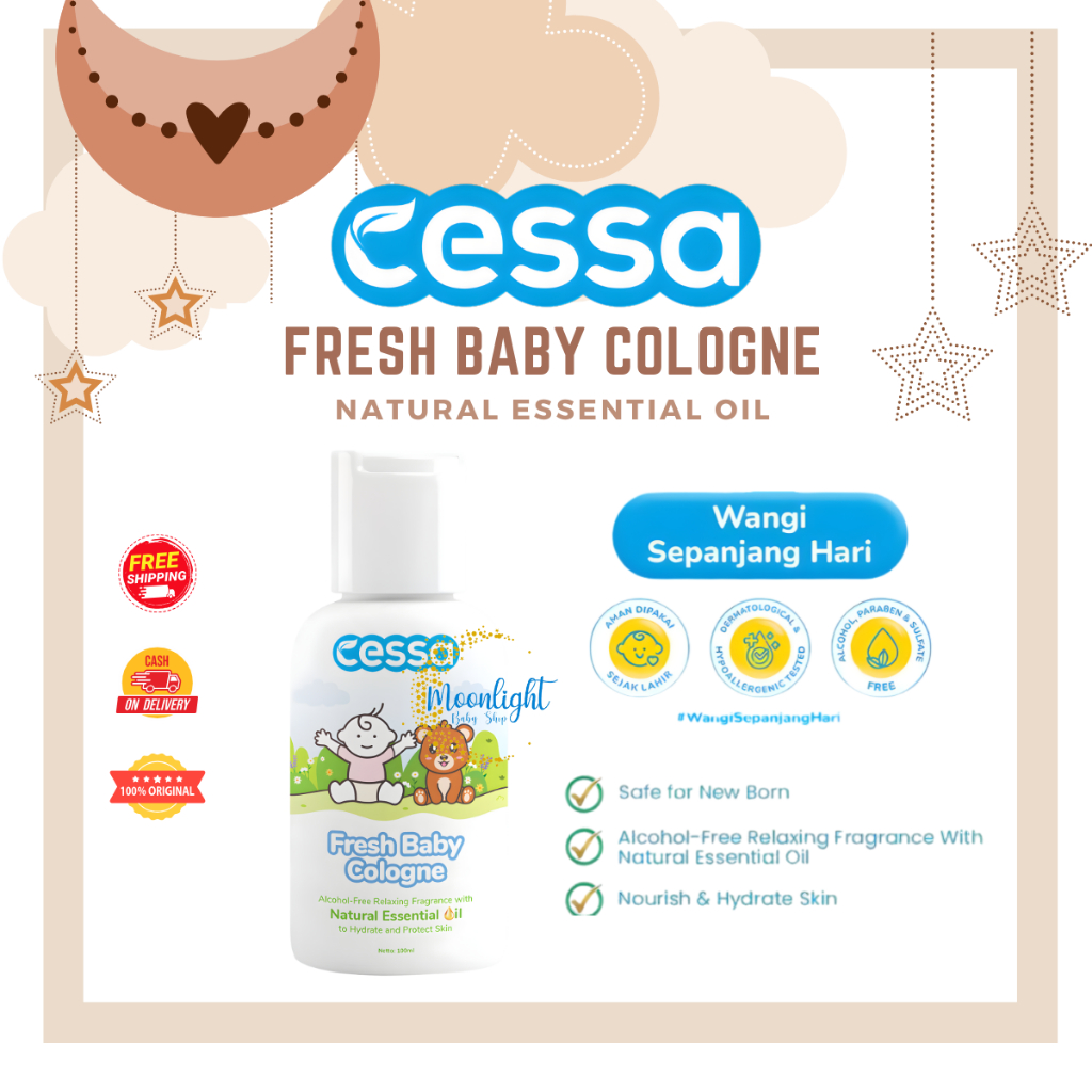 Cessa Fresh Baby Cologne 100ml - Perfume Bayi
