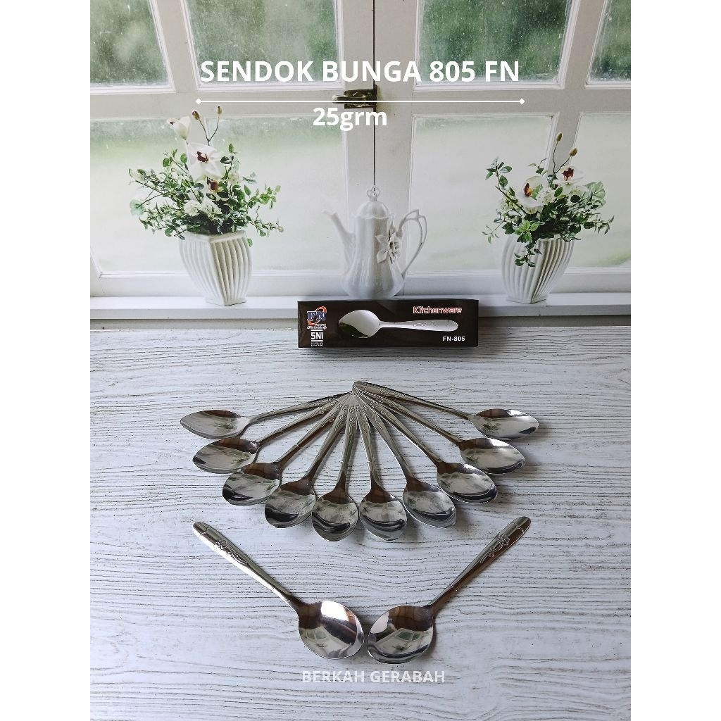 SENDOK BUNGA FN 805 12PCS