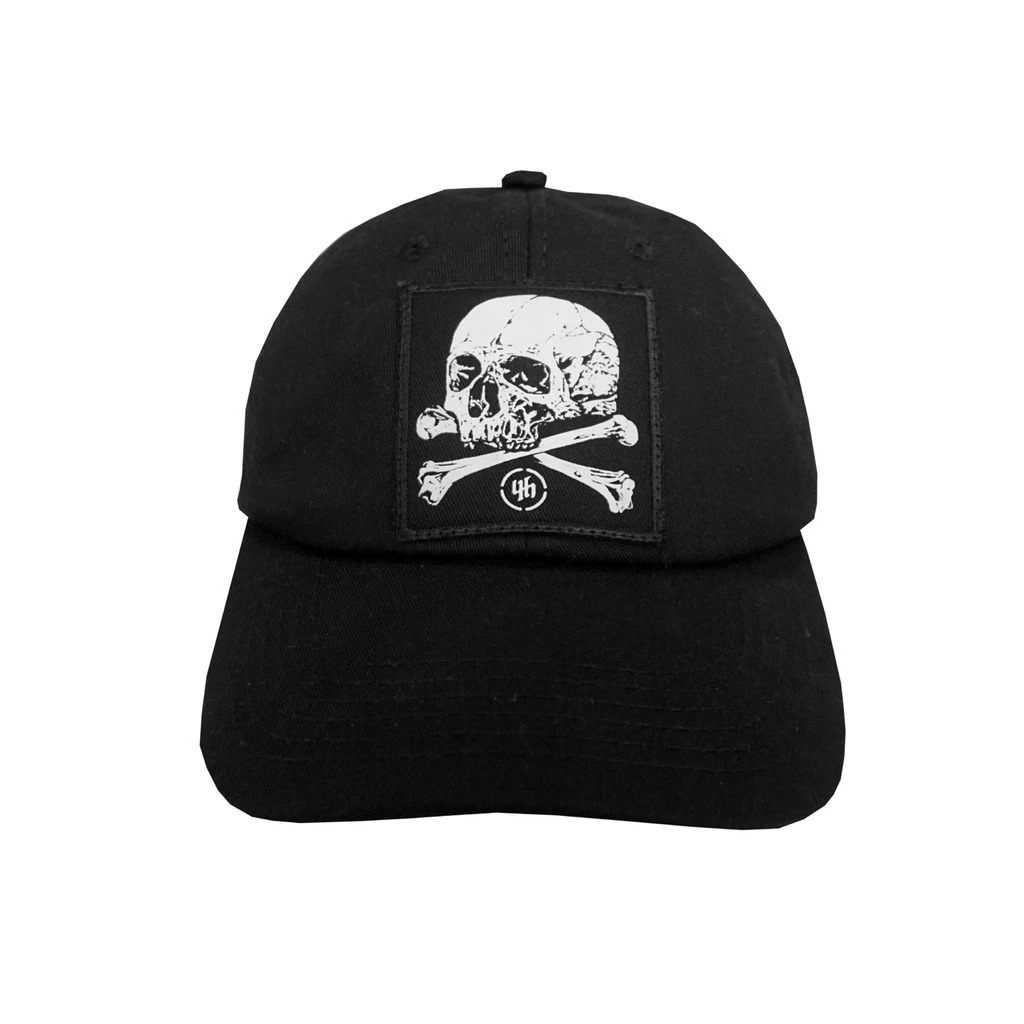 HUSTED TOPI BONESK BLACK BALL CAP