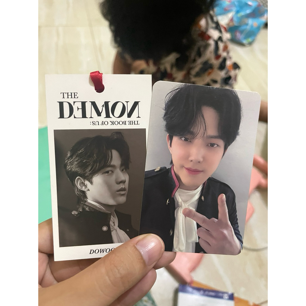 DAY6 DOWOON THE DEMON GACHA AND PHOTOCARD