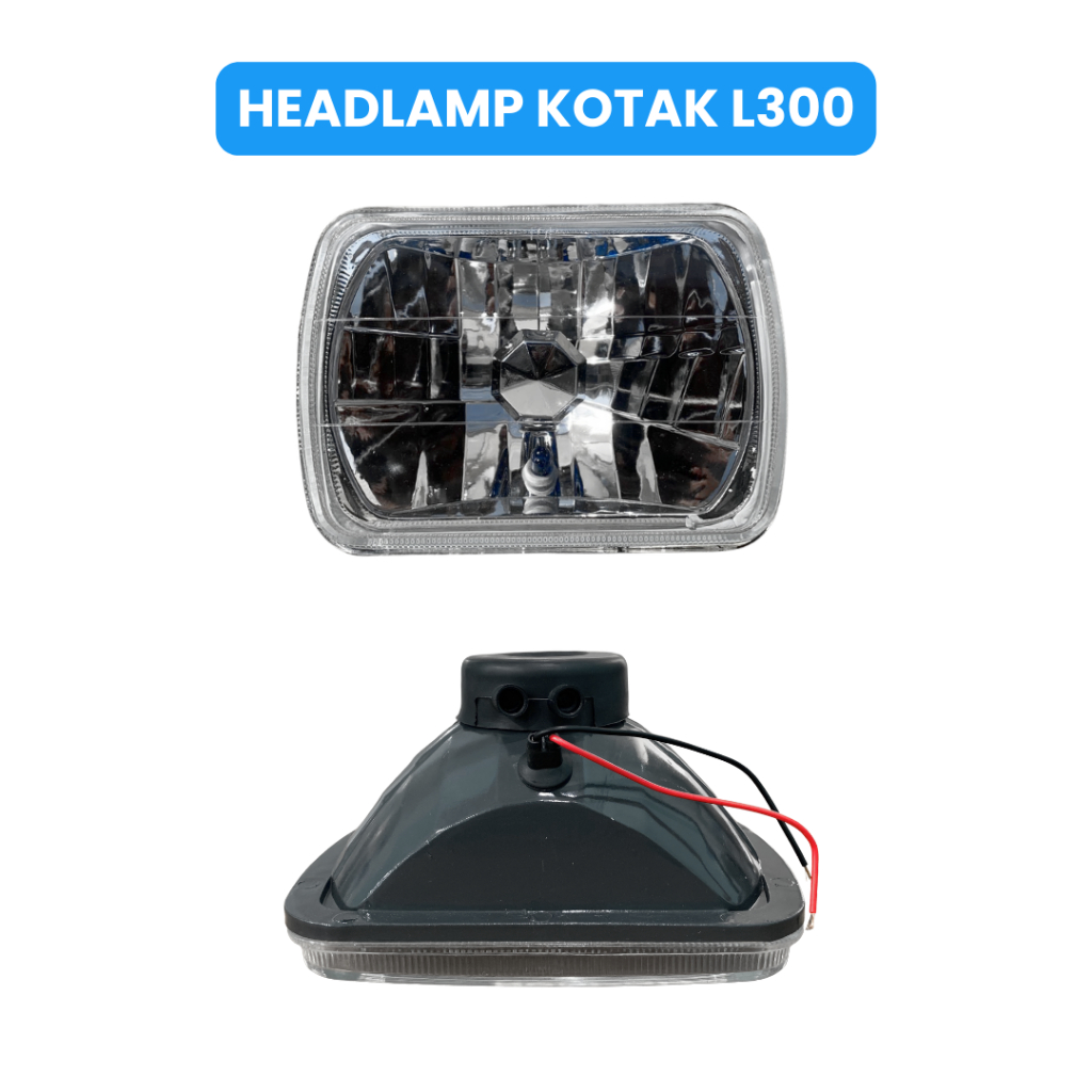 HEADLAMP KOTAK L300 HEADLAMP PANTHER HEADLAMP BAHAN KACA