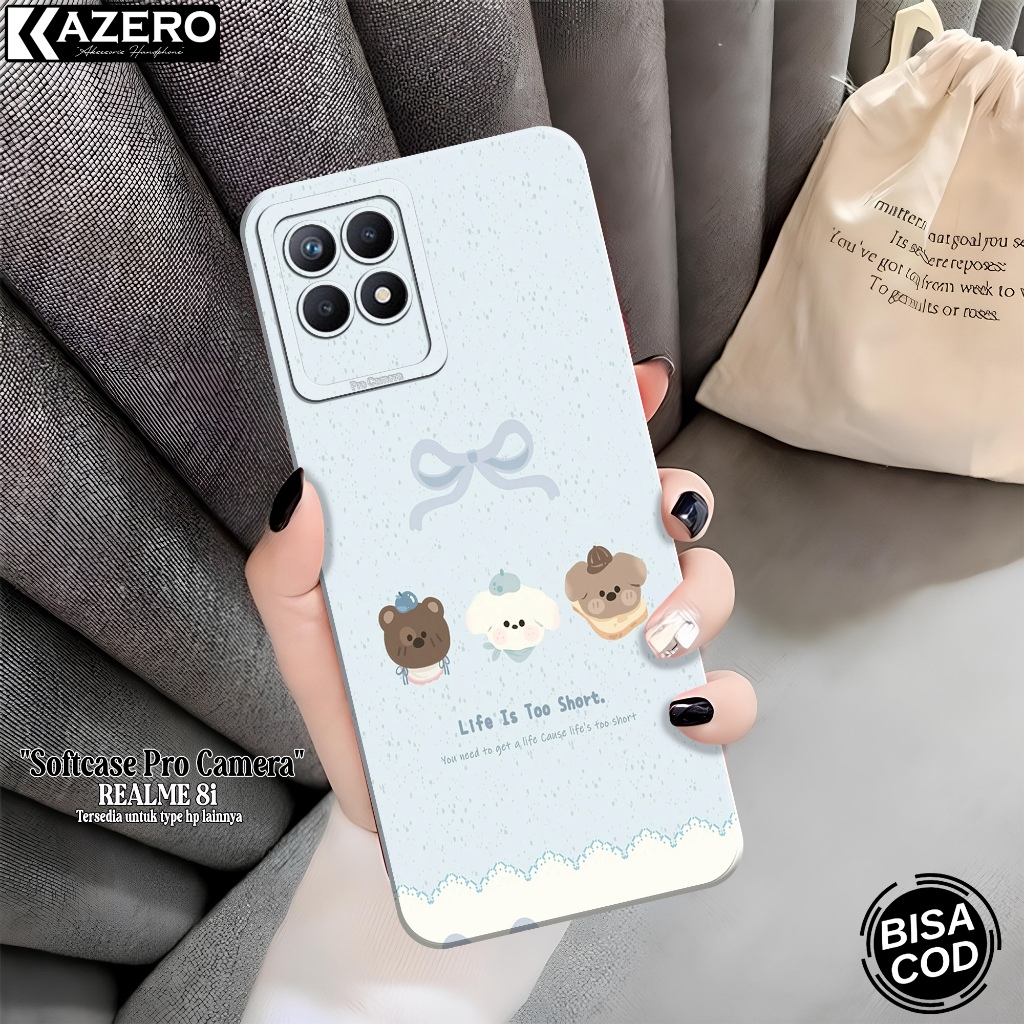 Silikon HP Realme 8i - Fashion Case Kartun - Softcase Realme 8i - Case Realme 8i - Kesing Realme 8i 