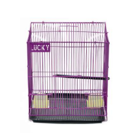 Kandang Umbaran Umbaran Besi Lucky untuk Burung / Iguana / Marmut / Kandang Burung 30 cm  29x22x32
