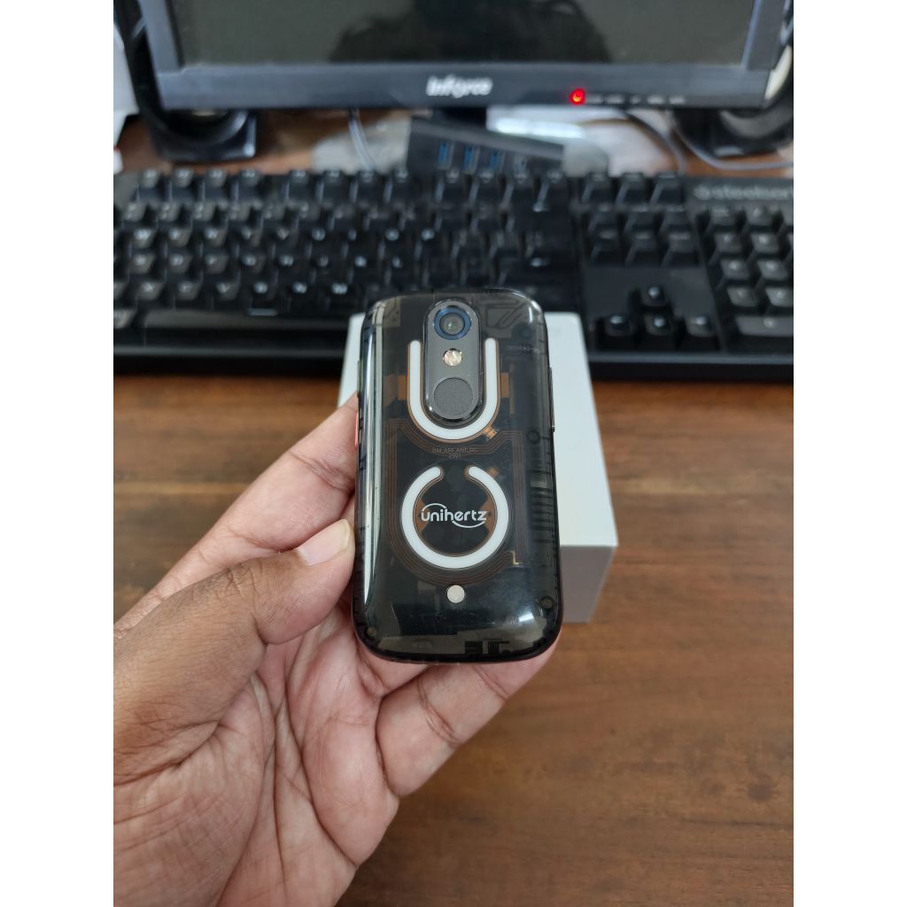 Unihertz Jelly Star Ram 8gb Internal 256Gb Mediatek G99 Hape terkecil dengan performa tinggi