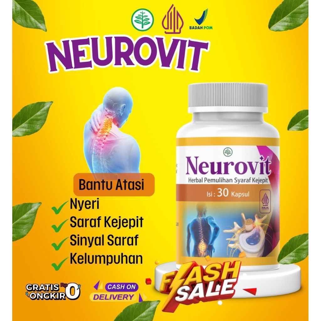 Neurovit Herbal Saraf Kejepit