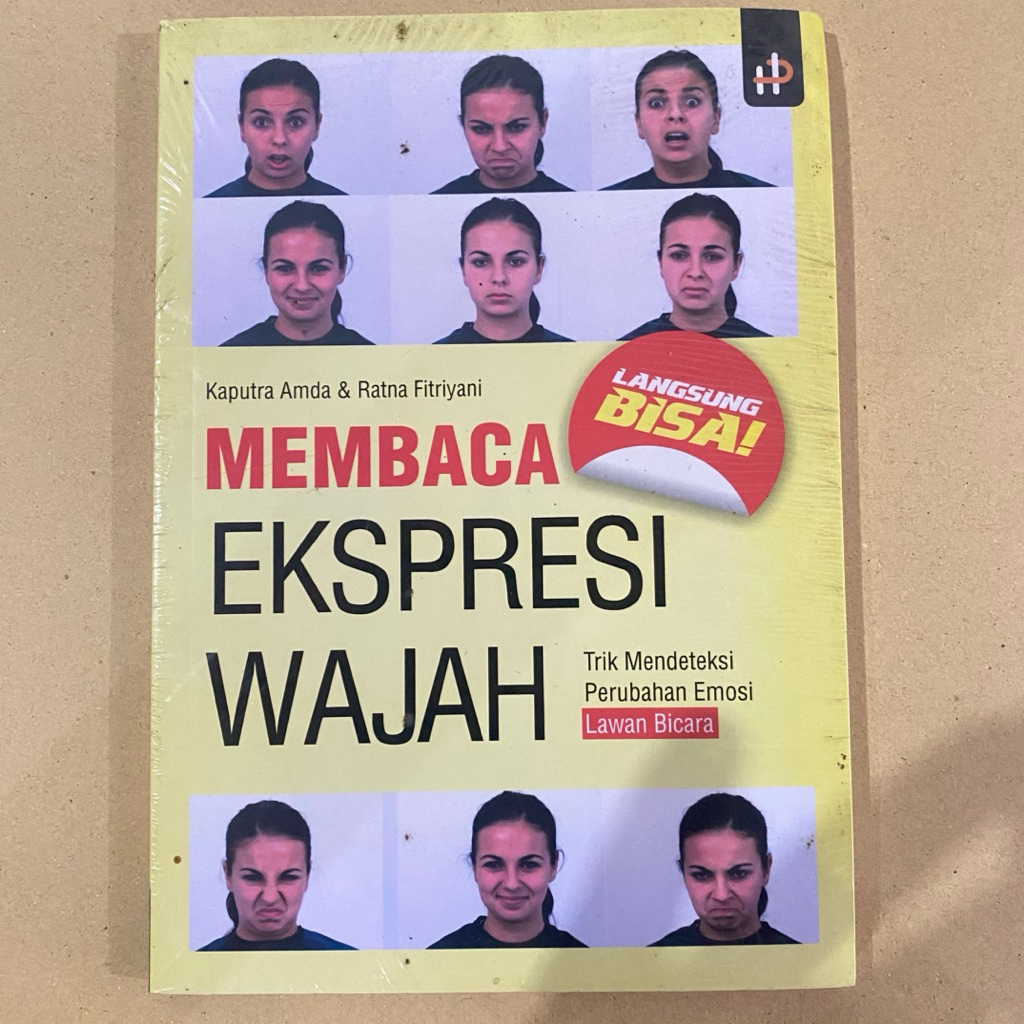 Buku MEMBACA EKSPRESI WAJAH / kaputra amda / huta media