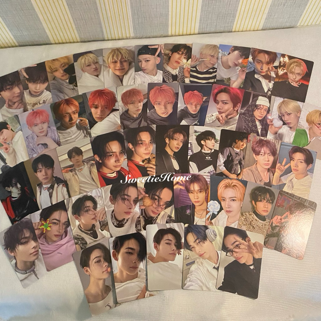 official photocard enhypen heeseung sunoo ni-ki romance untold desire unleash dicon pob yzy (baca de