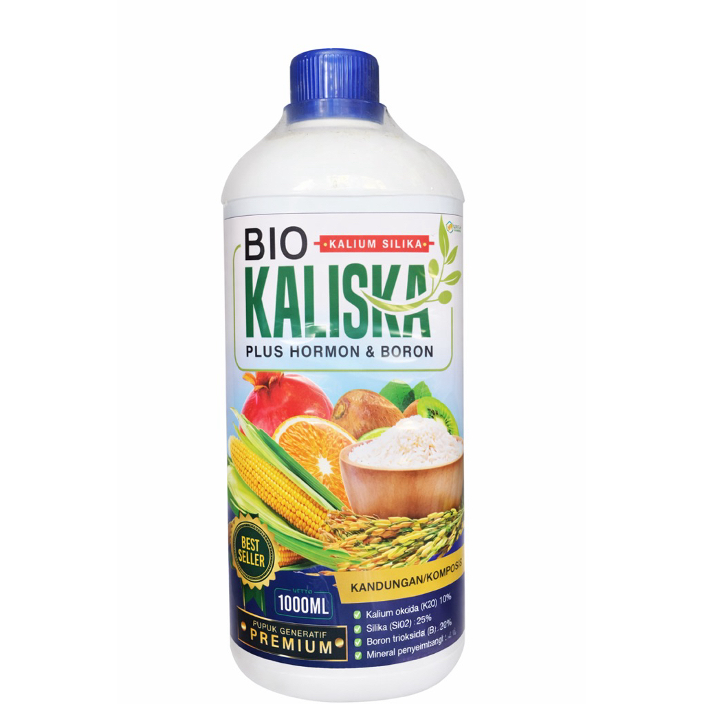 BIO KALISKA – Pupuk Cair Kalium Silika Plus Hormon & Boron