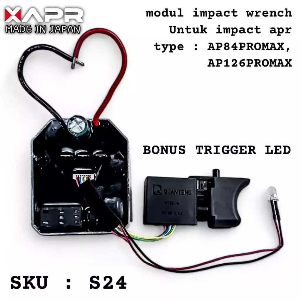 APR JAPAN MODUL IMPACT TORSI 1000NM-1500NM XAPR TYPE S24 SPARE PART BAWAAN MESIN IMPACT BERGARANSI