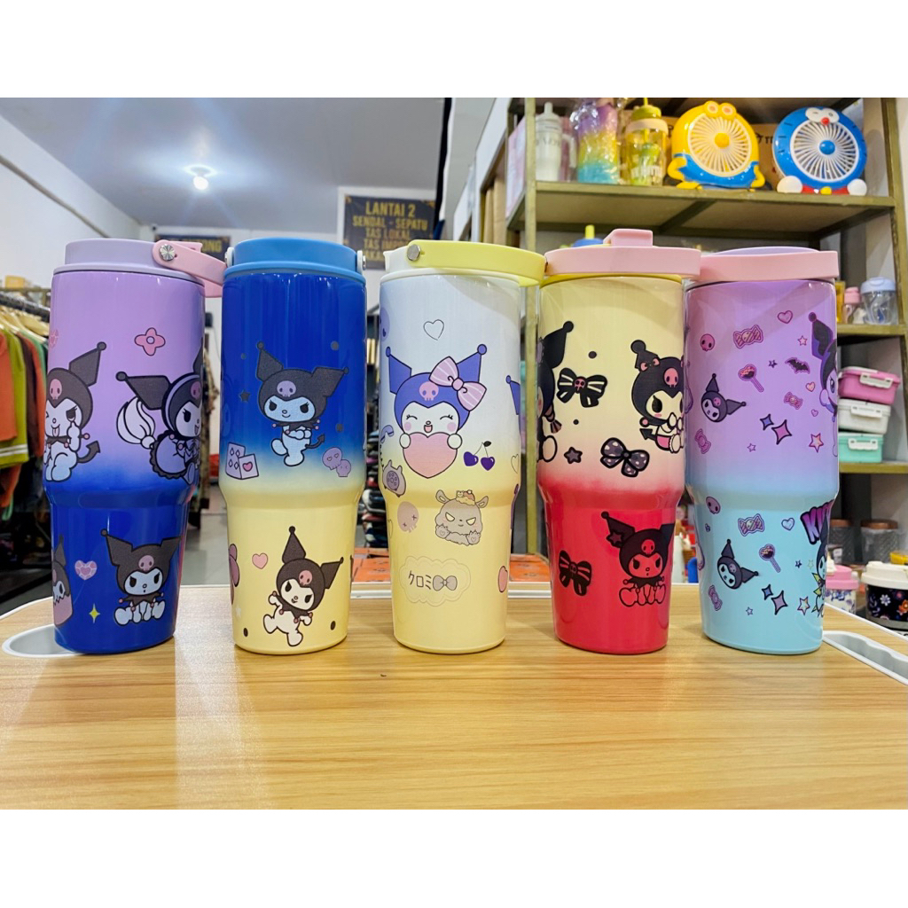 TUMBLER VACUUM KUROMI 900ml