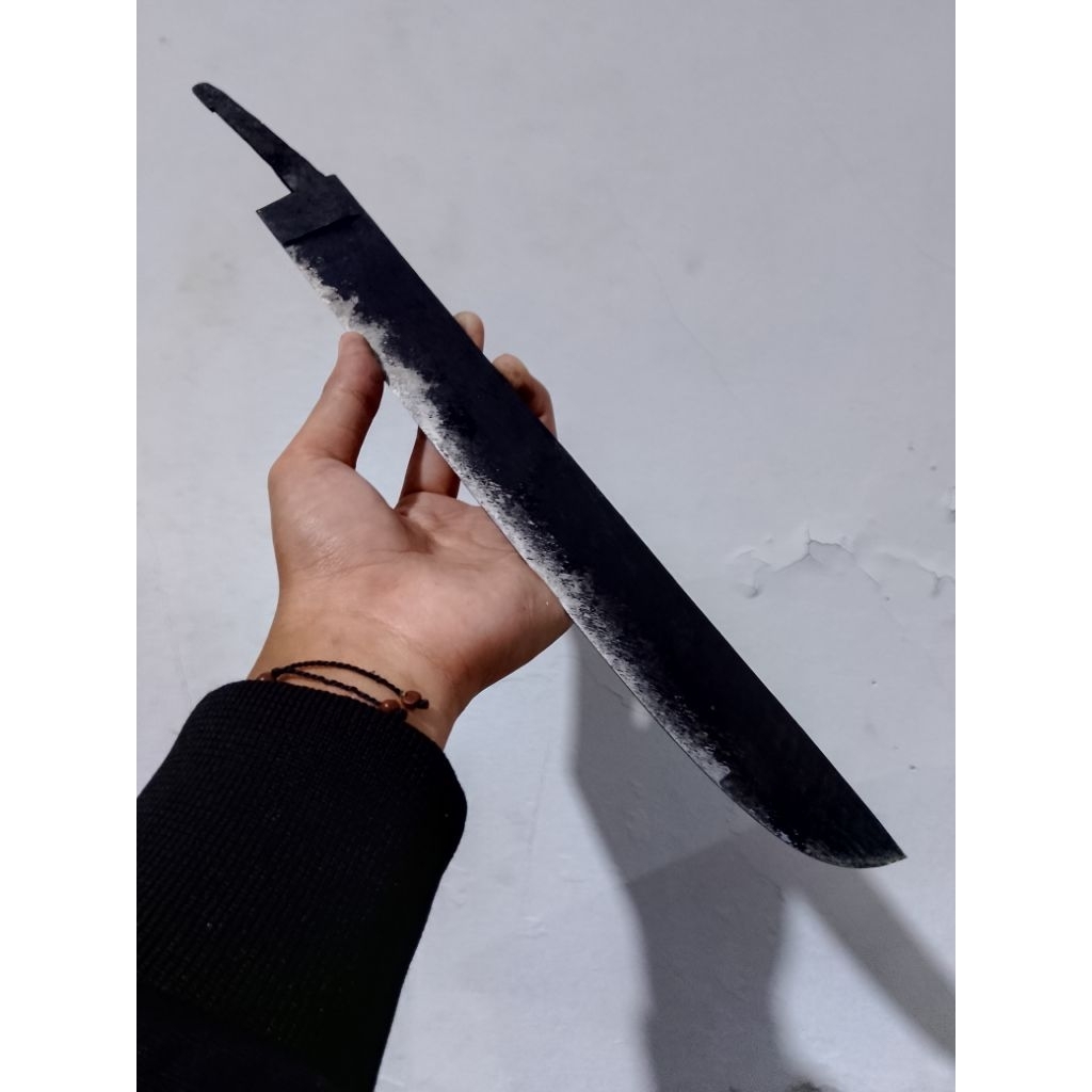 mentahan golok baja laher Bering model salam nunggal