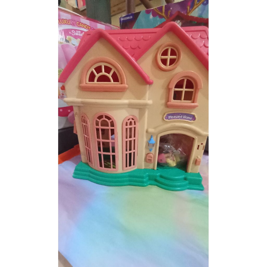 2 mainan rumah barbie mainan rumah sylvanian mainan rumah rumahan