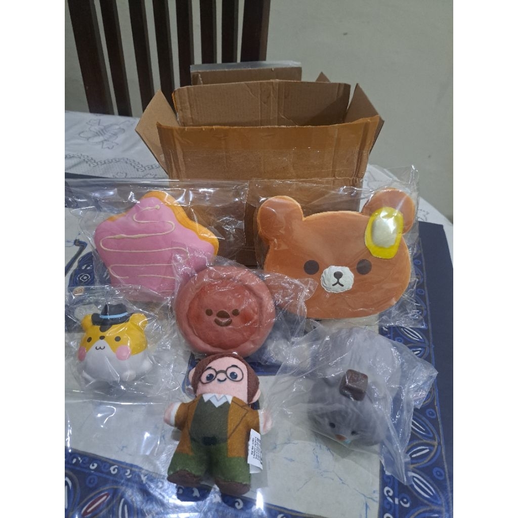 Preloved/Sale squishy punimaru pancake jumbo butter