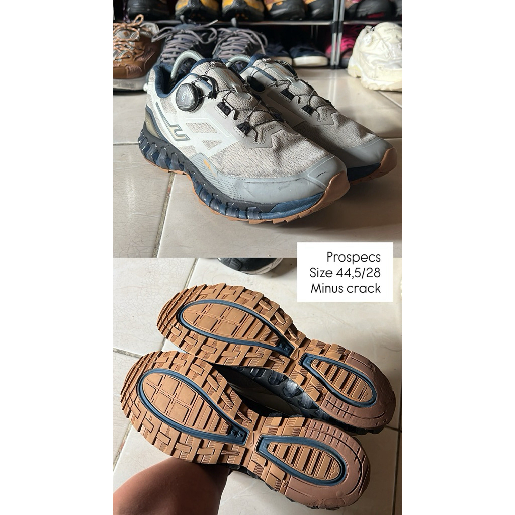 sepatu hiking Prospecs Size 44,5/28