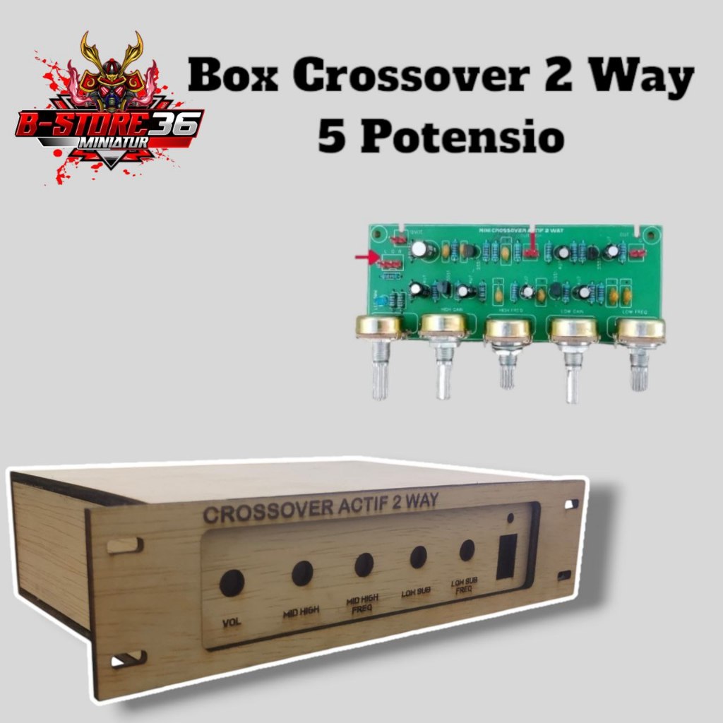 BOX CROSSOVER 2 WAY 5 POTENSIO READY STOCK