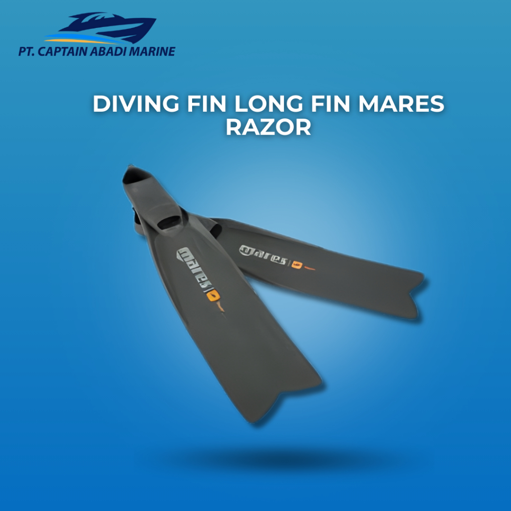 Diving fin long fin mares razor