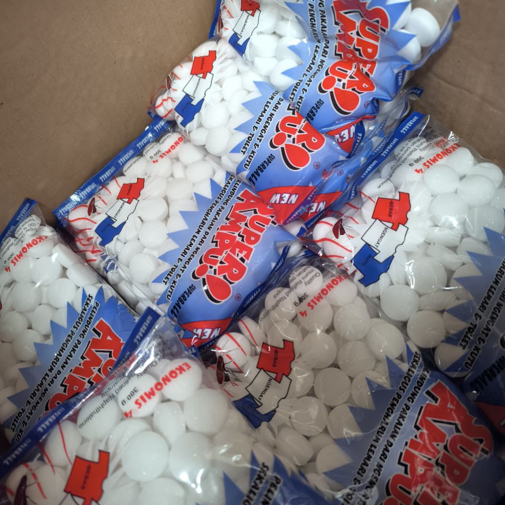 Kamper Kapur Barus Super Ampuh 300 Gr Putih / Warna