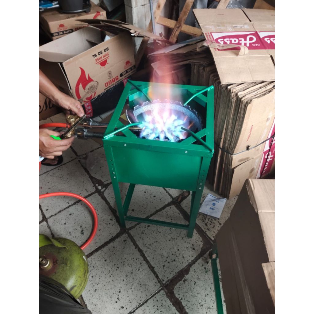kompor gas api besar kompor gas high pressure paket hemat