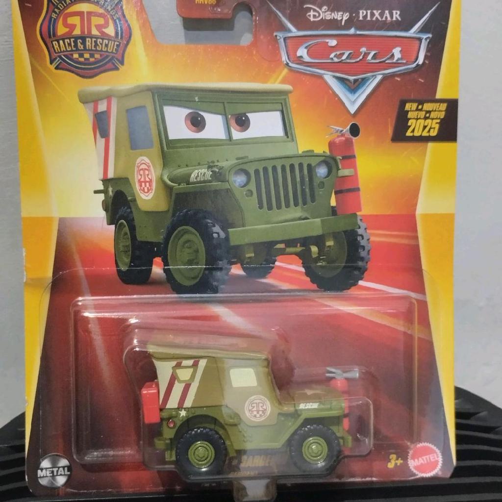Disney Pixar Cars Diecast Race & Rescue - SARGE