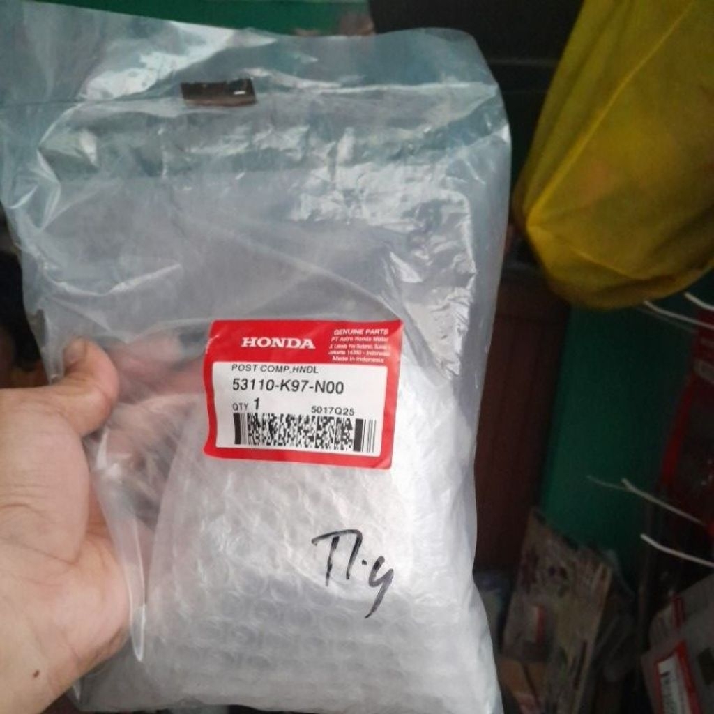 Post Comp Handle Dudukan Stang Stir PCX150 53110K97N00 Original