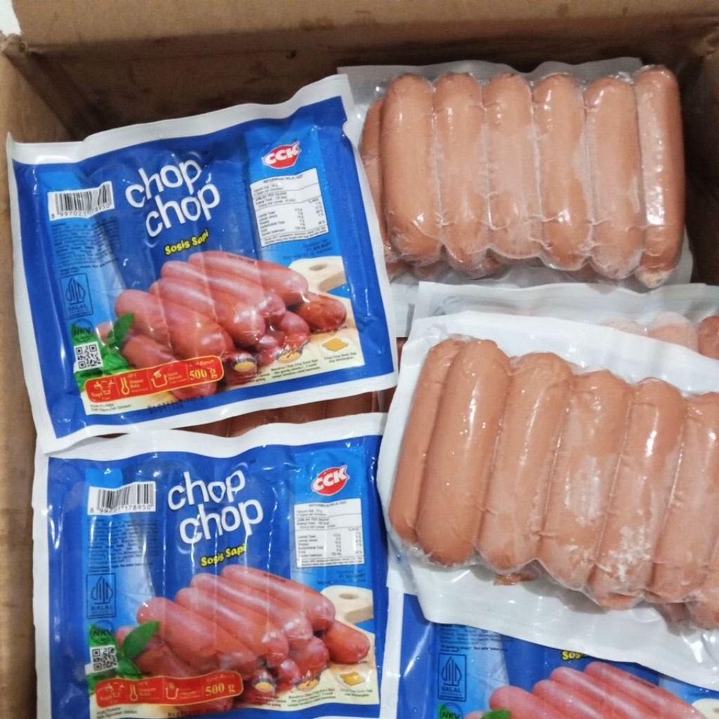 Chop Chop Sosis Sapi Mini Jumbo (12) 500gr