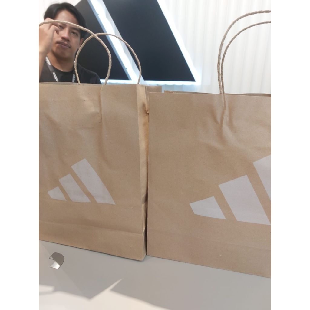paper bag adidas large