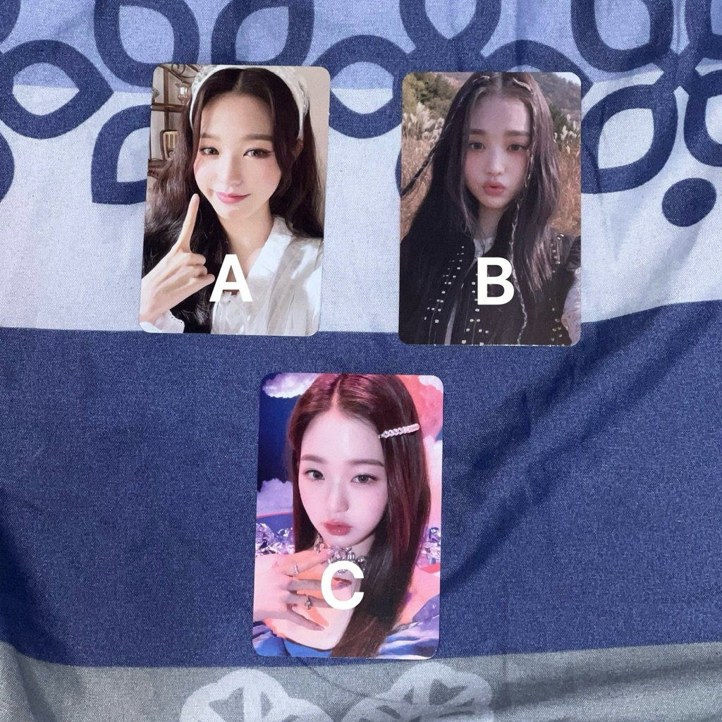 Photocard Official Wonyoung IVE IZONE
