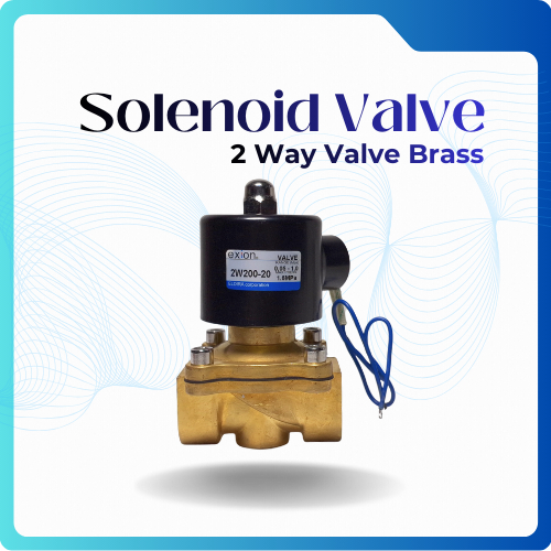 SOLENOID VALVE BRASS 2/2 - SOLENOID VALVE 2 WAY - 2W200-20 (3/4")
