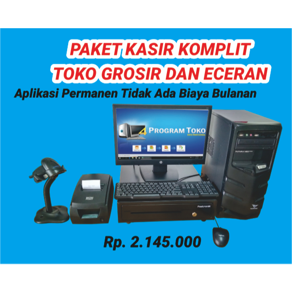 Komputer Set Kasir Core I3 Lengkap Dengan Printer