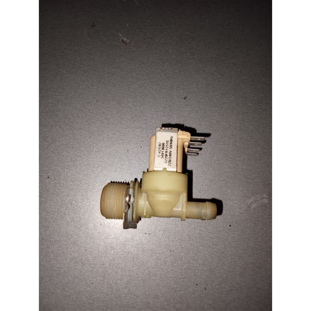 SELENOID WATTERINLET , INLETVALVE C-421/07 34913600 5220FR1251E 220/240V 50/60Hz MESIN CUCI LG FRONT