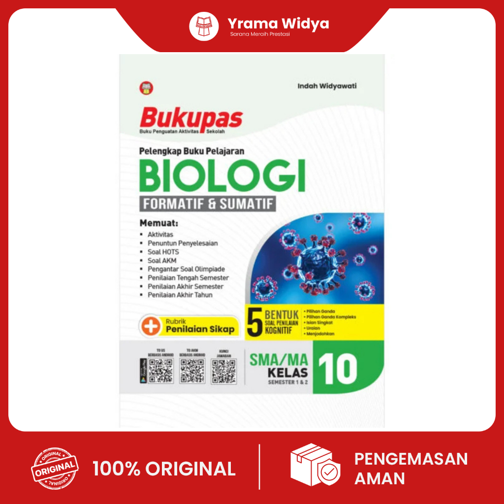 Yrama Widya - Bukupas Biologi untuk SMA/MA Kelas 10
