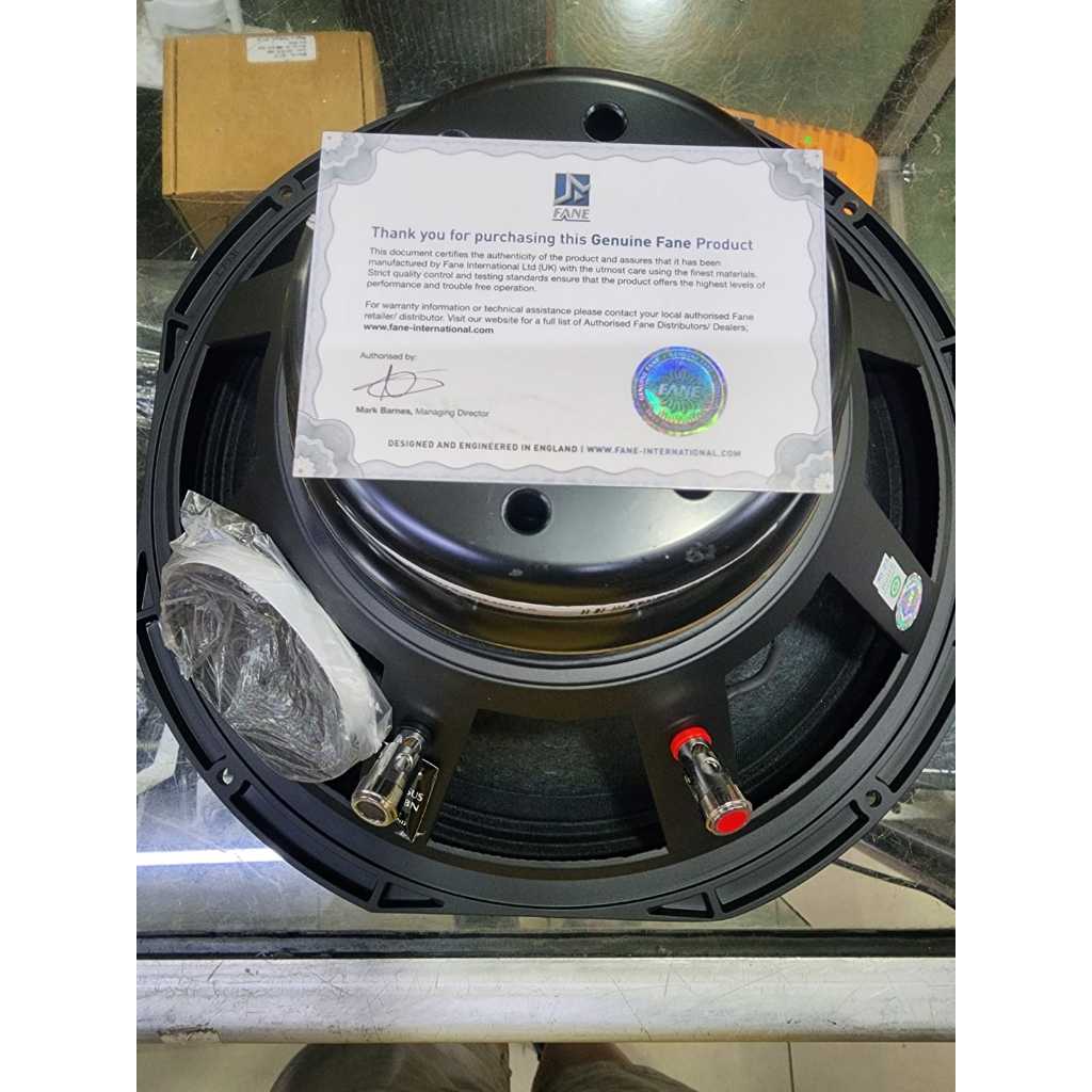 (PETI KAYU) SPEAKER 12 INCH FANE COLOSSUS 12MBN / 12-MBN ORIGINAL ENGLAND – NEO MAGNET