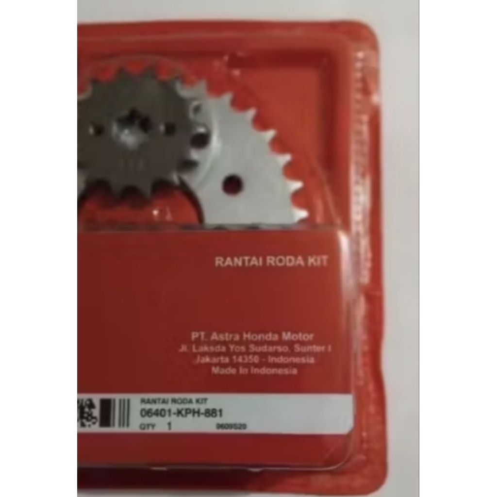 Gear set kharisma SUPRA REVO SUPRA FIT NEW KPH 428H