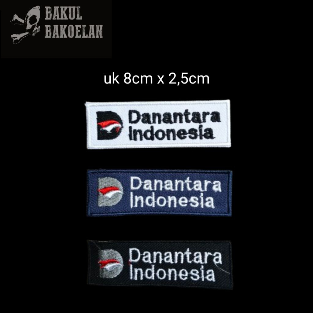 BORDIR BED LOGO DANANTARA INDONESIA