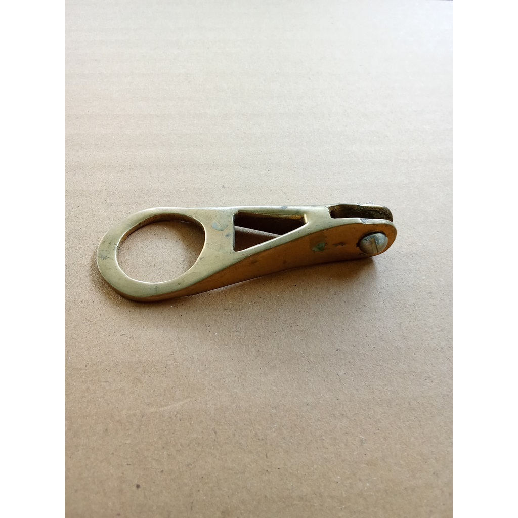 Dudukan Lampu Cagak lampu lamp holder Sepeda Onthel Gazelle bahan kuningan