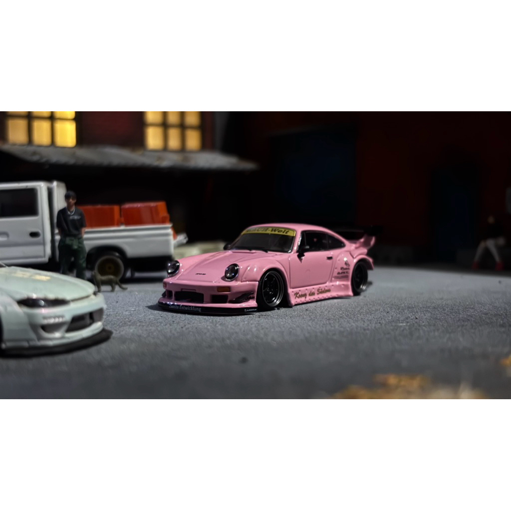 star model porsche rwb unsealed + velg zukuri