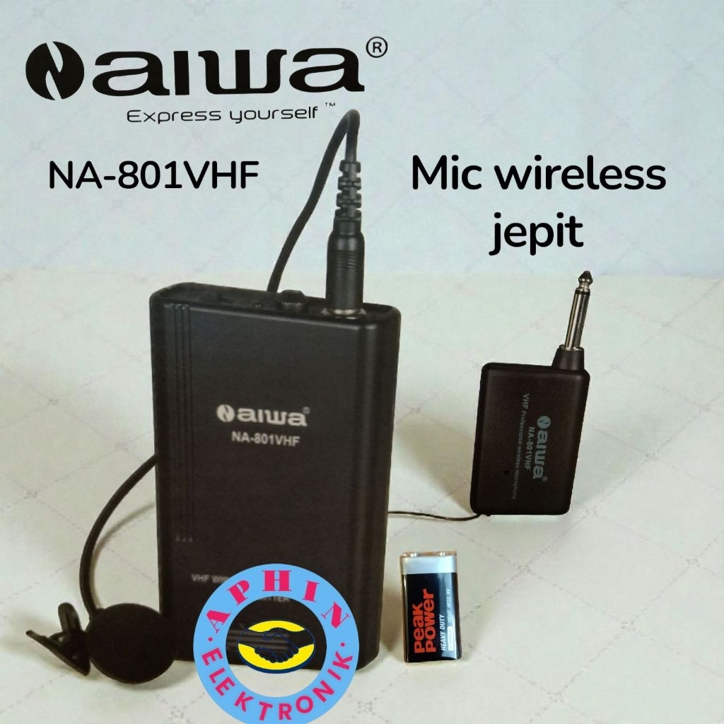 Mic jepit wireless NAiwa NA 801 mic jepit