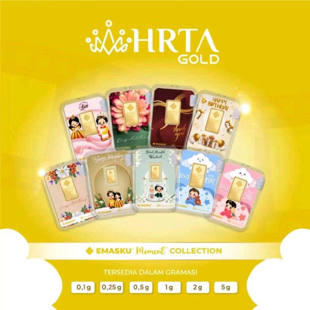 Mahar Hadiah Souvenir Investasi Tabungan Micro Gold LM Antam Emas Batang Murni 24k 999.9 Logam Mulia