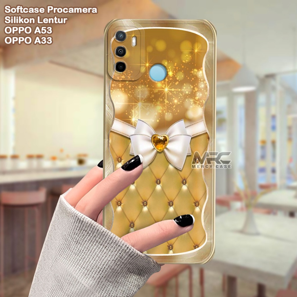 Case OPPO A53 - OPPO A33 - Casing Handphone - Karakter - Terbaru - Case - Silikon - Procamera - Soft